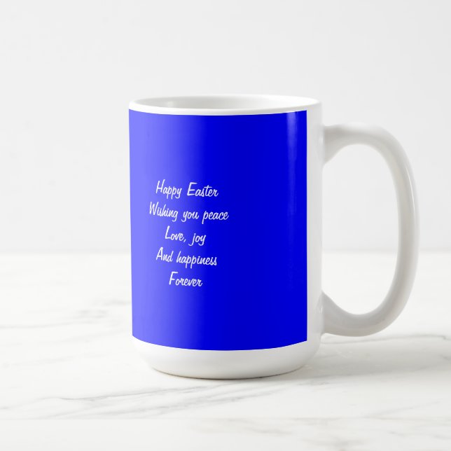 Välsigna dig vid påsk kaffe koppar (Höger)