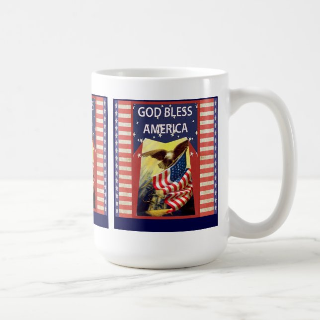 Välsigna digAmerika mugg (Höger)
