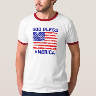 Välsigna digAmerika T skjorta T-shirt