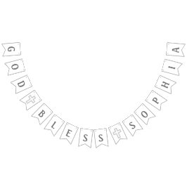 Välsigna digpersonligbaner vimplar