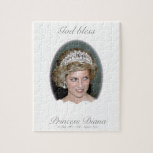 Välsigna digPrincess Diana - minne Pussel