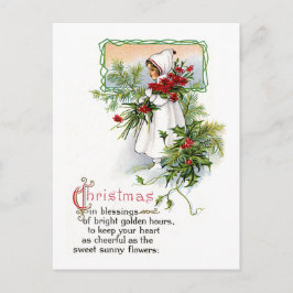 Välsigna för jul helg vykort