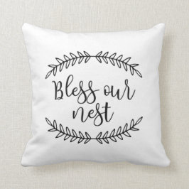 Välsigna vårt bygga bo den | kudde