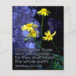 Välsignad är den Meek Flygblad