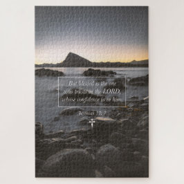 Välsignad är den som litar på LORD-tron Pussel