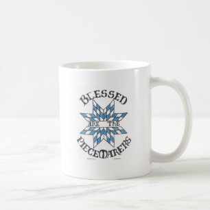 Välsignad är Piecemakersen Kaffemugg