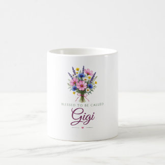 Välsignad att heta Gigi kaffemugg