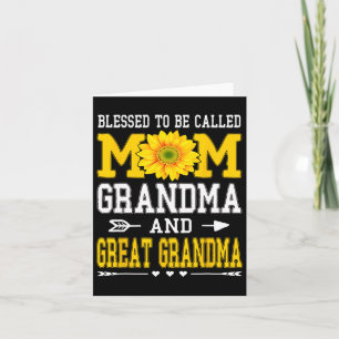 Välsignad att kallas Mamma Mormor Farmor Kort