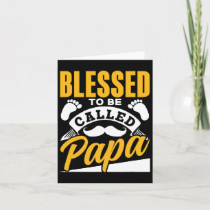 Välsignad att kallas Pappa Pappa Far och#; s dag F Kort