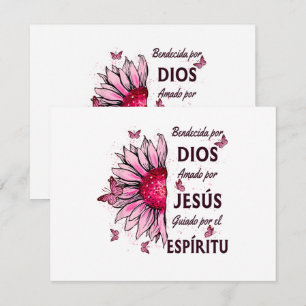 Välsignad av Gud Älskad av Jesus Tilläggskort