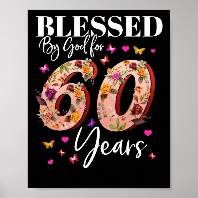 Välsignad av Gud i 60 år Poster (Framsidan)