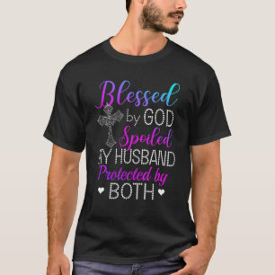 Välsignad av Gud som förstörts av min Make, skydda T Shirt
