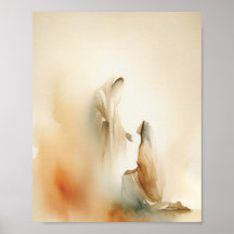 Välsignad av Jesus, digital utskrift, inspirerande