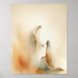 Välsignad av Jesus, digital utskrift, inspirerande Poster