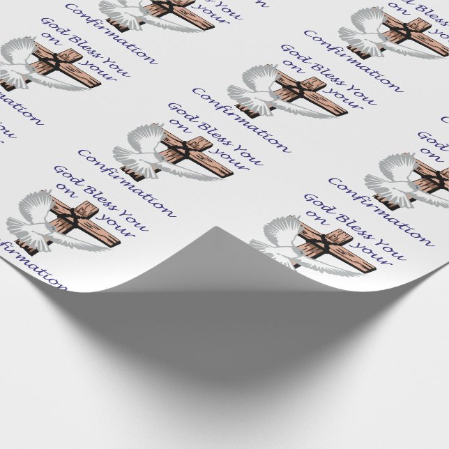 Välsignad bekräftelse presentpapper (Hörn)