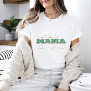Välsignad för att kallas MAMMA T Shirt
