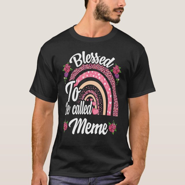 Välsignad för att kallas Memorandumregat för Mammo T Shirt (Framsida)