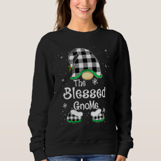 Välsignad Gnom Buffélöja Matchande Familj Jul T Shirt