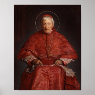 Välsignad John Henry Newman. Poster