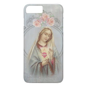 Välsignad jungfrulig Mary religiös vintagekatoli