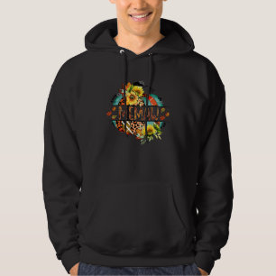 Välsignad Memaw Höst Pumpa Höst Tacksägelse Hoodie