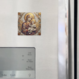 Välsignad Mor Mary och Baby Jesus | Religoius Magnet