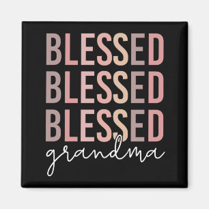 Välsignad mormor Gåvor till mormor Magnet