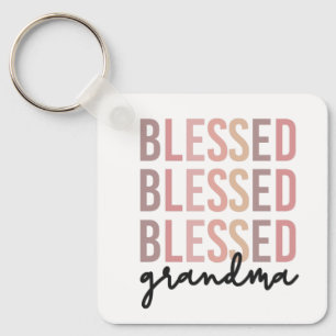 Välsignad mormor Gåvor till mormor Nyckelring