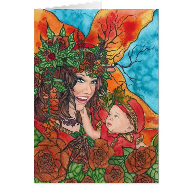 Välsignad ny bildläsning hälsningskort (Framsidan)