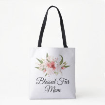 Välsignad pälsmamma med akvarell blomsterdesign