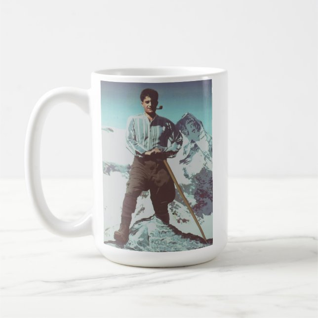 Välsignad Pier Giorgio Frassati Kaffemugg (Vänster)