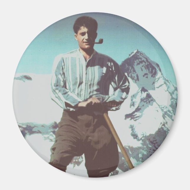 Välsignad Pier Giorgio Frassati Magnet (Framsidan)