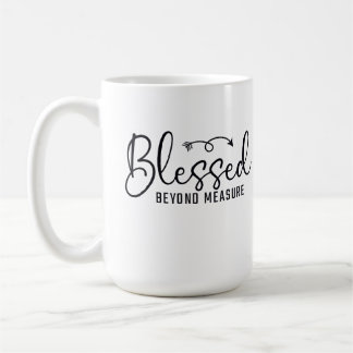 Välsignad Utöver Mått Kaffemugg