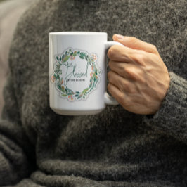 Välsignad Utöver Mått-Tro Kaffemugg