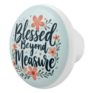 Välsignad utöver måttet, inspirationell Blommigt Knopp