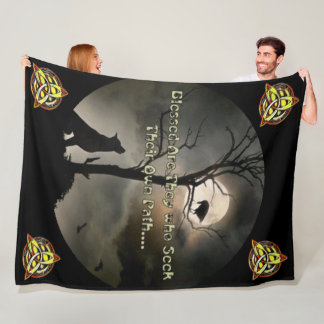 Välsignad vägullfilt, fleecefilt