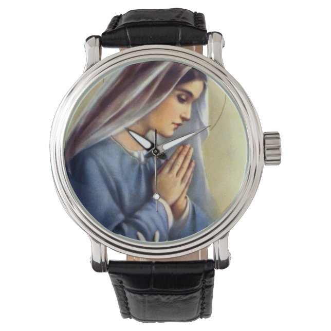 Välsignad Virgin Mary Guds Mor Armbandsur (Framsida)