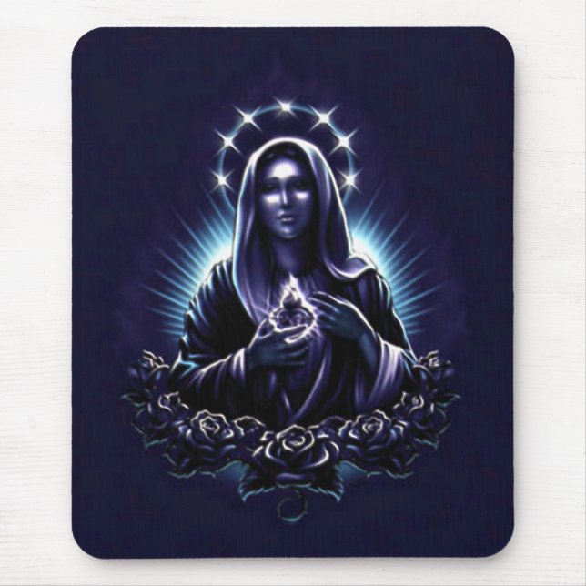 Välsignad Virgin Mary - Guds Mor Musmatta (Framsidan)