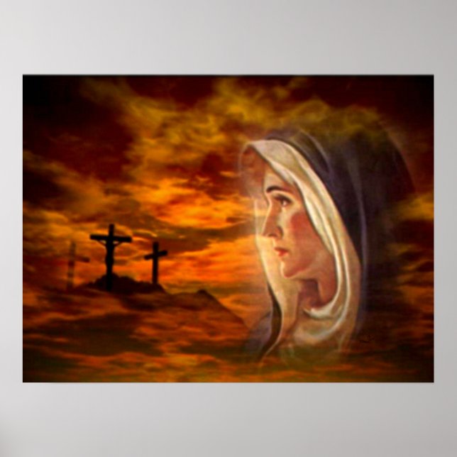 Välsignad Virgin Mary - Guds Mor Poster (Framsidan)