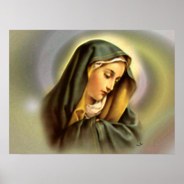 Välsignad Virgin Mary - Guds Mor Poster (Framsidan)