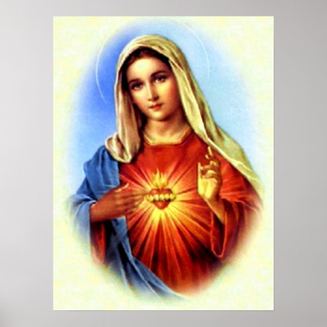 Välsignad Virgin Mary - Guds Mor Poster (Framsidan)