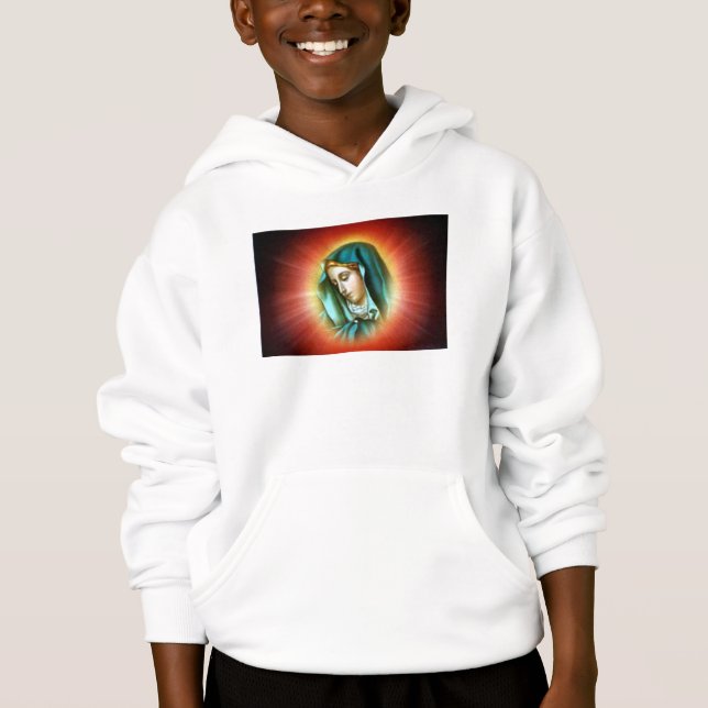 Välsignad Virgin Mary - Guds Mor T-shirt (Framsida)