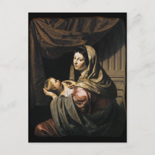 Välsignad Virgin Mary Infant Child Jesus - Bijlert Vykort