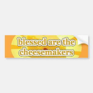 VÄLSIGNADE ÄR CHEESEMAKERSOSTÄLSKARNA BILDEKAL