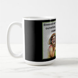 "Välsignade är de som kan" kombinationen Mugg