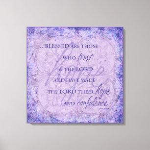 Välsignade är de som litar på Lord Canvas
