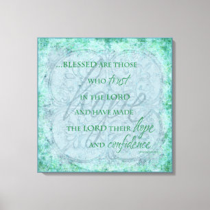 Välsignade är de som litar på Lord Canvas