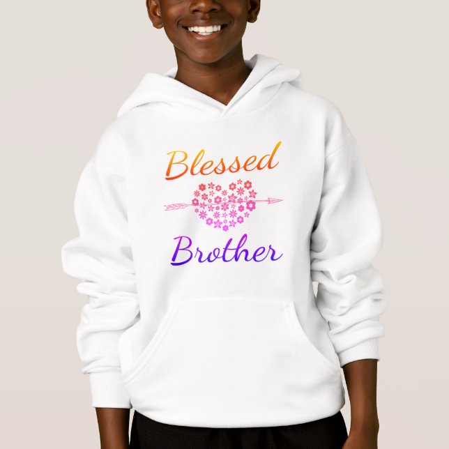 Välsignade Broder T Shirt (Framsida)