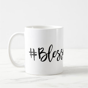 Välsignade Hashtag Kaffemugg