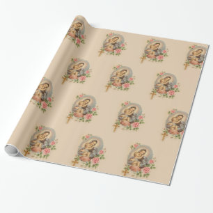 Välsignade jungfruliga Jesus för Mary morbaby Presentpapper